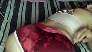 Latina Couple Shaking the Bed in Passionate Moments