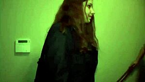 Sara Stone Performs Intense Blowjob And Double Fucking With Monster Cock