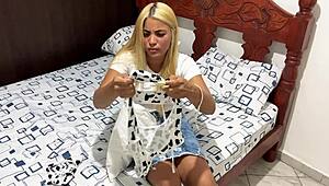 LATINA STUDENT GETS ASSFUCKED IN HOMEMADE SEX