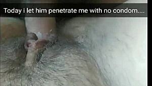 Man, my lewd wife turned cumdump for her lover. Cuckold captions with Milky Mari got me shook!