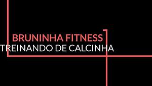 bruninha fitness trains in panties for neighbor