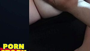 Lucky guy gets aroused watching his chubby Latina wife.