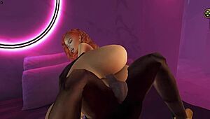 Black Woman In Halloween Costume Summons Black Candyman And Gets Fucked Hard