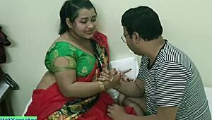 Indian Hot Wife in STEAMY SEX with Husband