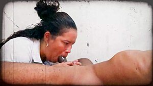 Deepthroat queen from Colombia takes on BBC in Vol. 2