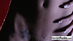 Kendall Has Way Too Much Fun Wetting Her Pussy 😈