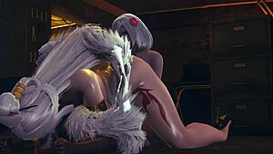 i love ningguang futanari fucking noel hard in genshin