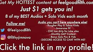 Indulge in rough sex with your teacher in a naughty audio for women