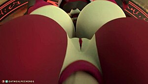 maid marian getting wrecked in anal hentai action, wow! 😈