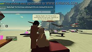 i'm sucking a huge cock on the beach in roblox condo