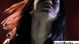 Kendall Has Way Too Much Fun Wetting Her Pussy 😈