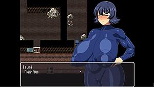 Todoroki in hentai ep 13 gets rough anal in latex suit on spaceship 😈