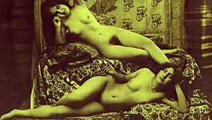 Моя тайная жизнь с красотками с полной растительностью из двух веков