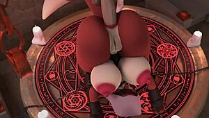 maid marian getting wrecked in anal hentai action, wow! 😈