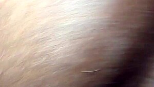 Fucking her pussy doggystyle bent over