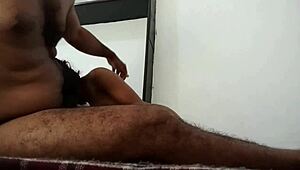 Fucking Indian Wife's Wet Pussy In A Passionate Sex Session