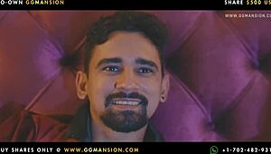 Redhead latina masturbates her big ass with lovense toy