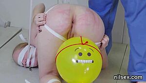 Young adult experiences intense anal penetration and humiliation in BDSM setting