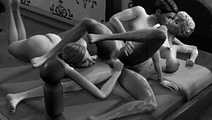 Sims 4 Master Teases Cock in Hotel