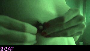 Solo Teen Masturbates with Huge Toy for Intense Facial Finish