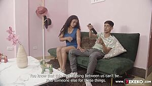 hot latina stepsister with nice ass seduces peruvian guy