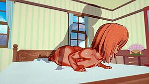 feeling horny 3d hentai big ass big tits riding