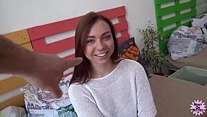 morgan rodriguez gets big drippy load