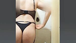 Beautiful Shein Lingerie On Sexy Trans Woman