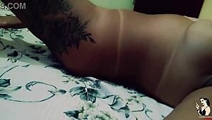 my step mom suellen santos starts with masturbation then gets assfucked in homemade video