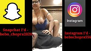 Indian Couple Enjoys Hotel Stay With Intimate Moments