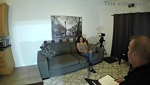 Angel Love in Casting Interview