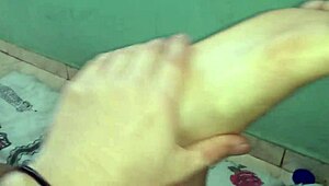 i gave my thick-ass cousin a massage then fucked her doggystyle like a bitch part 2. hardcore action.