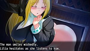 princess quest part 2 - the princess gets humiliated in a group gangbang with blowjobs and masturbation