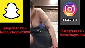 Indian Couple Enjoys Hotel Stay With Intimate Moments