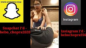 Indian Couple Enjoys Hotel Stay With Intimate Moments