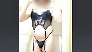 Beautiful Shein Lingerie On Sexy Trans Woman