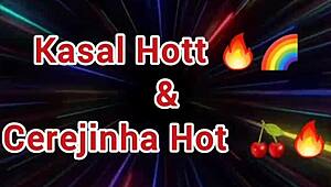 Fucking two sexy babes by the pool with Diana Smith