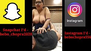 Indian Couple Enjoys Hotel Stay With Intimate Moments