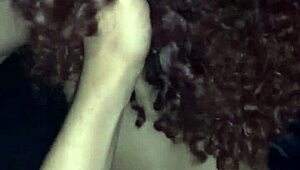 I sucked and fucked his long, monster-sized black cock passionately