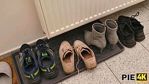 Czech teen babe gets kinky in crazy European fuck