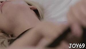 wicked nubiles in softcore game masturbating with dildo toys