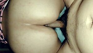 my wife and i get intimate in our homemade video. we share passionate moments in bed.