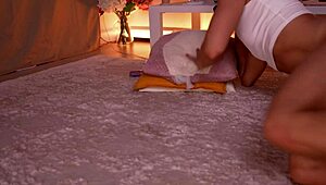 Watch Me Suck This Dildo And Masturbate With A Vibrator!