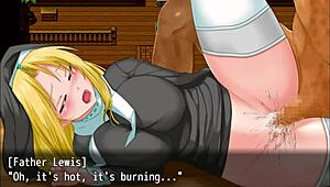 princess quest part 2 - the princess gets humiliated in a group gangbang with blowjobs and masturbation