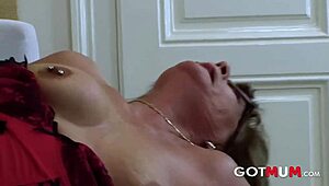 Milf with big tits gets rough sex from amateur