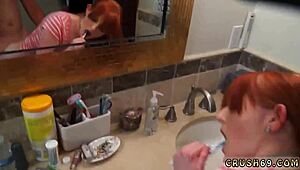 i caught my step teen 18+ ally pals in intimate family cheating