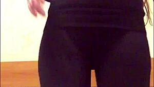 I Watched The Brunette Undress Revealing Dirty Panties