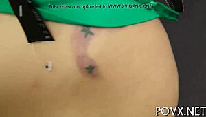 i watch this rough pov as massive dong amazes naked teen pussy