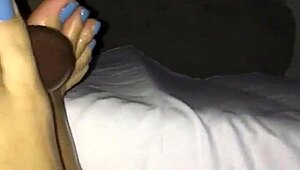 Latina Milf Shows Off Her Toes – Want to Worship Them?