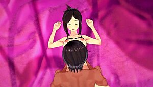 damn, hot banging with kana kojima in 3d hentai